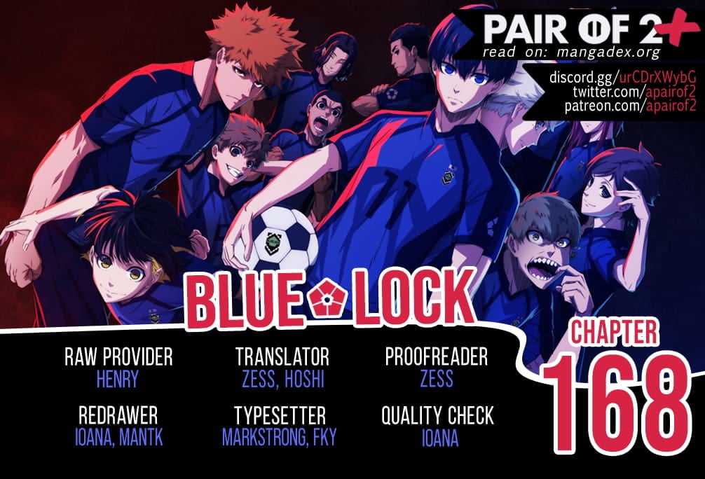 Blue Lock, Chapter 168 image 01